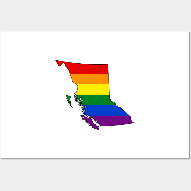 British Columbia Pride! Wall Art by somekindofguru